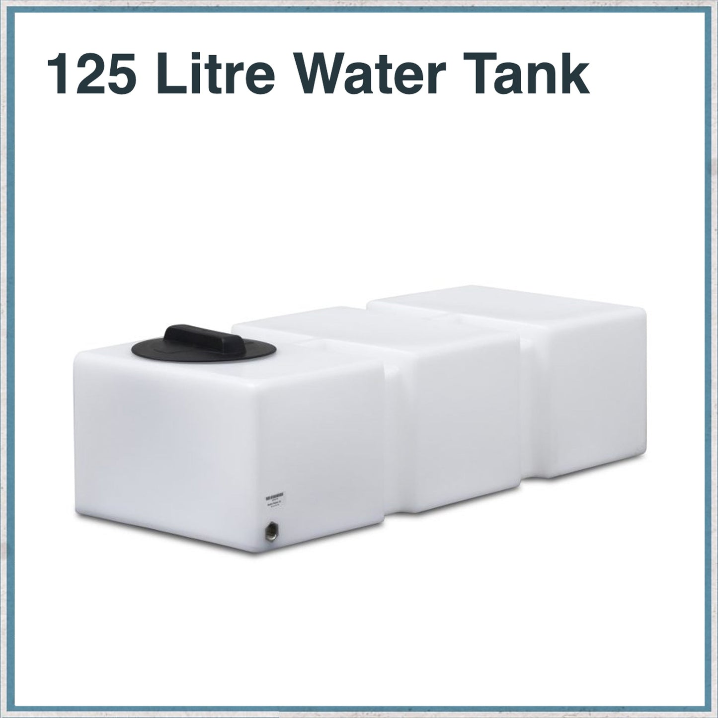 125 Litre Water Tank For Camper Vans & Motorhomes-Camper Interiors