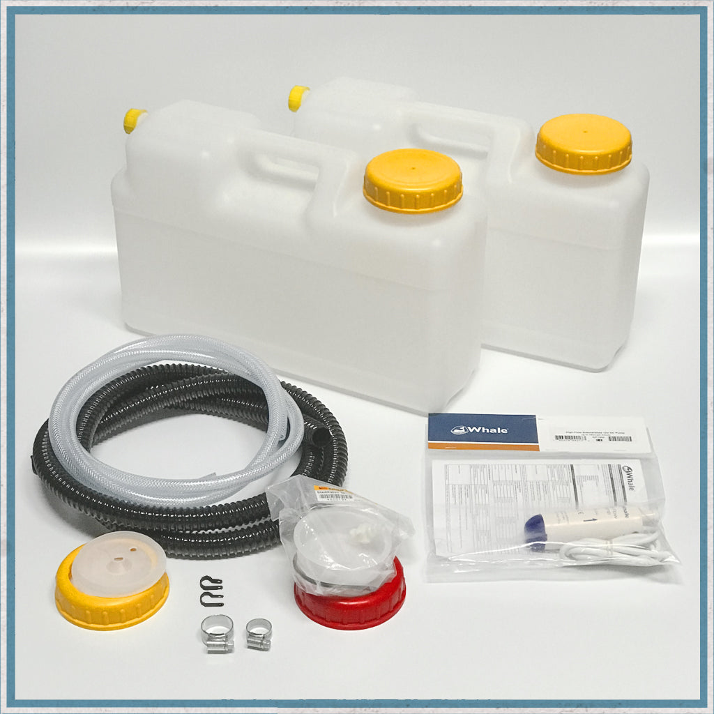 Plumbing Kits for Camper Van Sinks and Combination Units