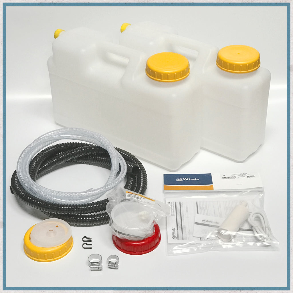 Plumbing Kits for Camper Van Sinks and Combination Units