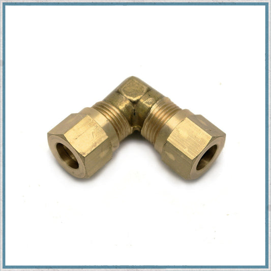 90 Degree Compression fitting For 8mm Copper Gas Pipe-Camper Interiors