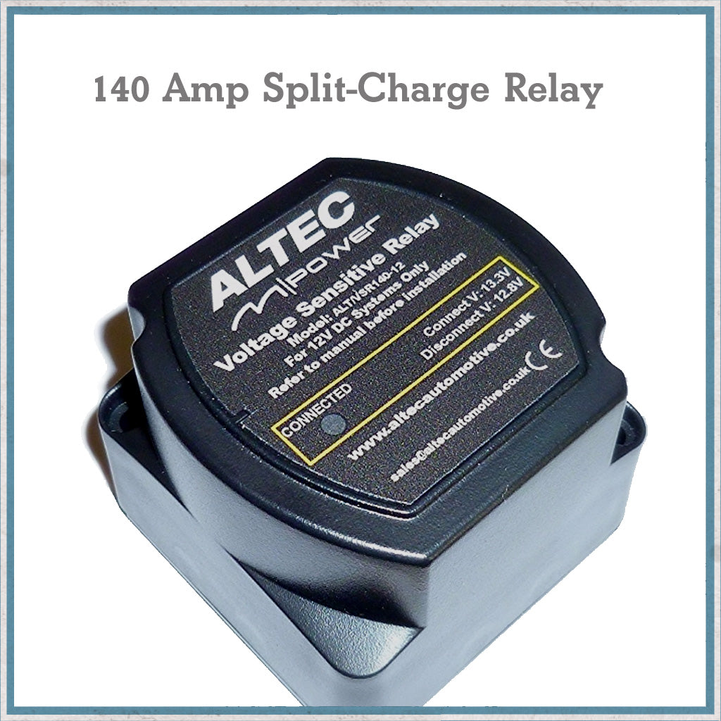 Altec M-Power 140 Amp Split Charge Relay VSR-Camper Interiors