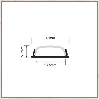 Bendable LED Aluminium Lighting Channel Kit