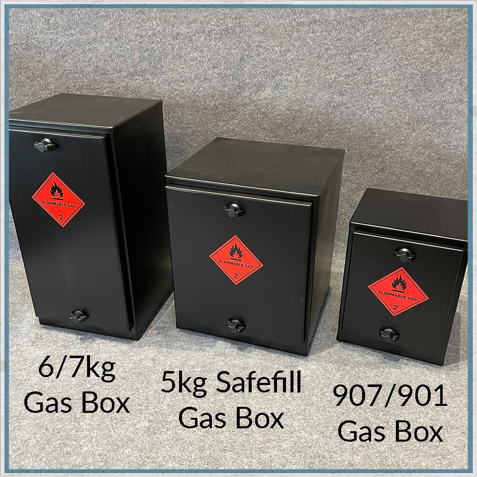 Gas - 5kg  Safefill Gas Safety Locker/Box