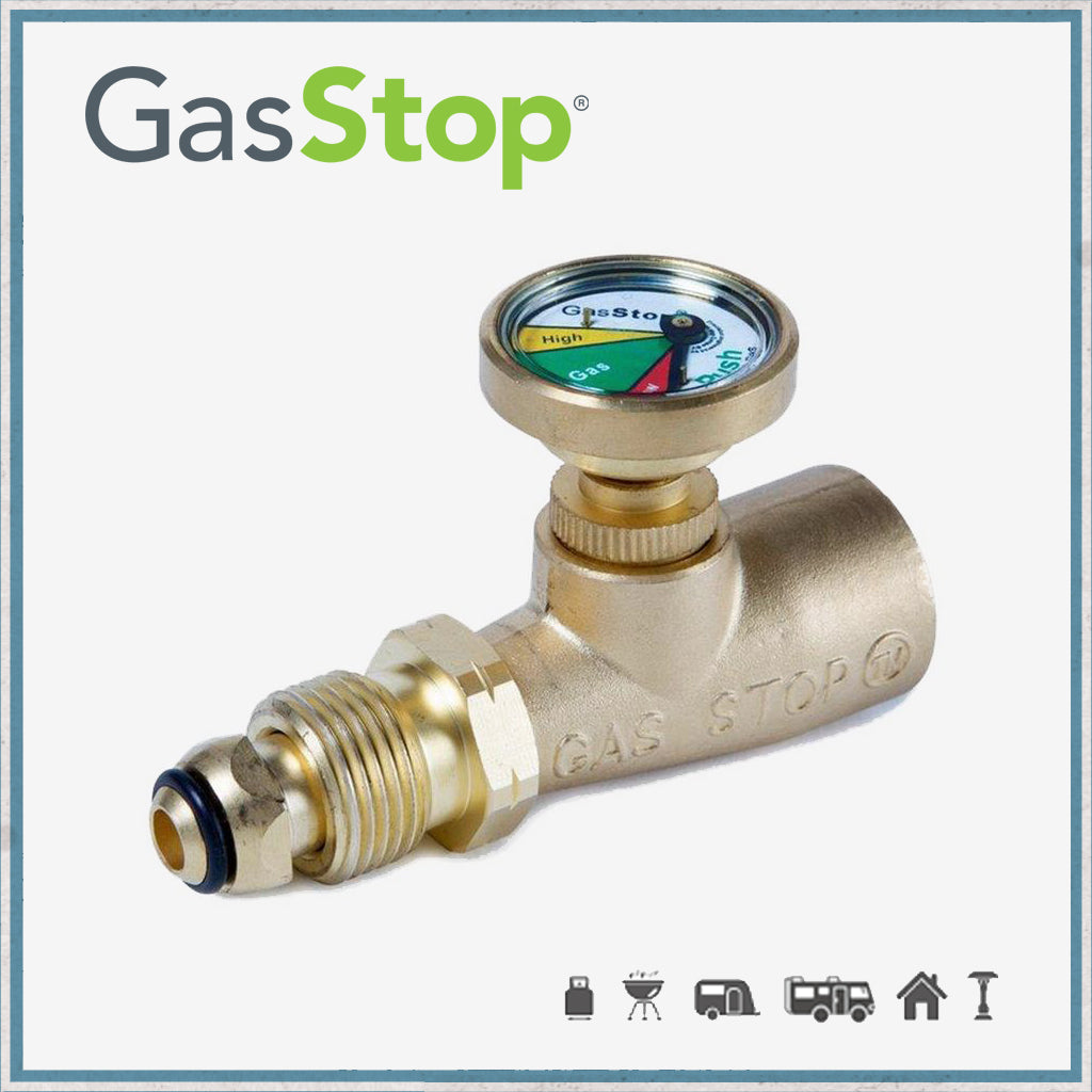 Gasstop emergency shutoff valve