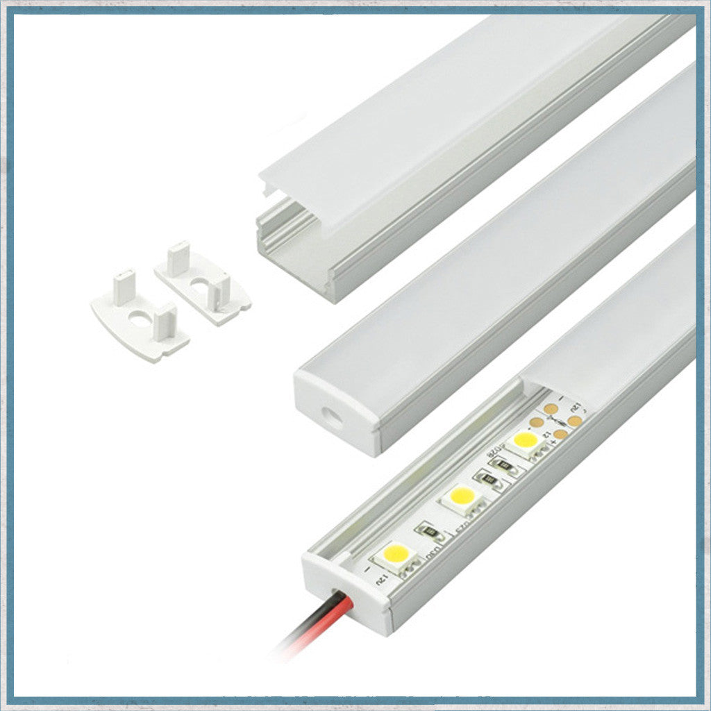 Low Profile LED Aluminium Lighting Channel Kit