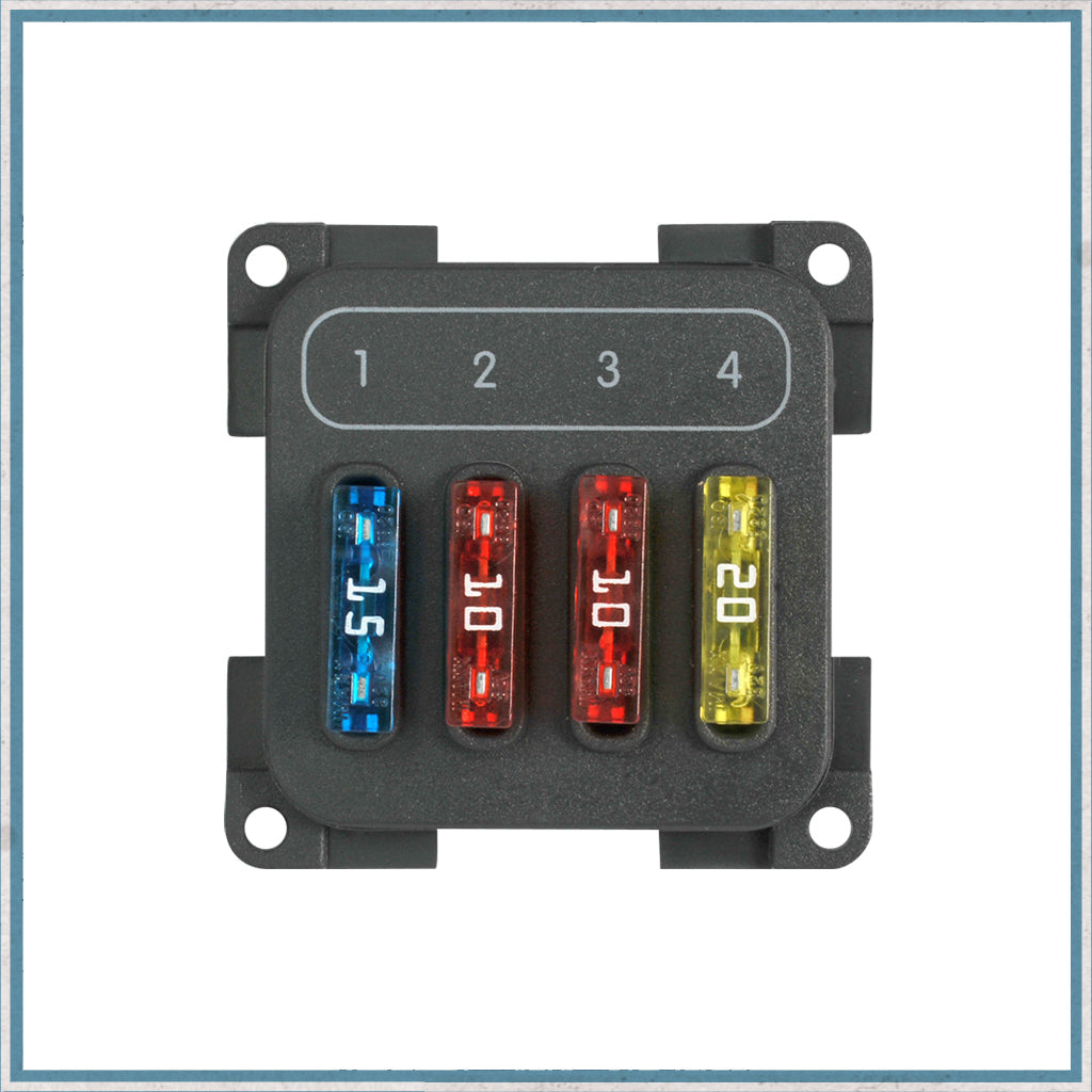 4 Fuse Holder-Camper Interiors