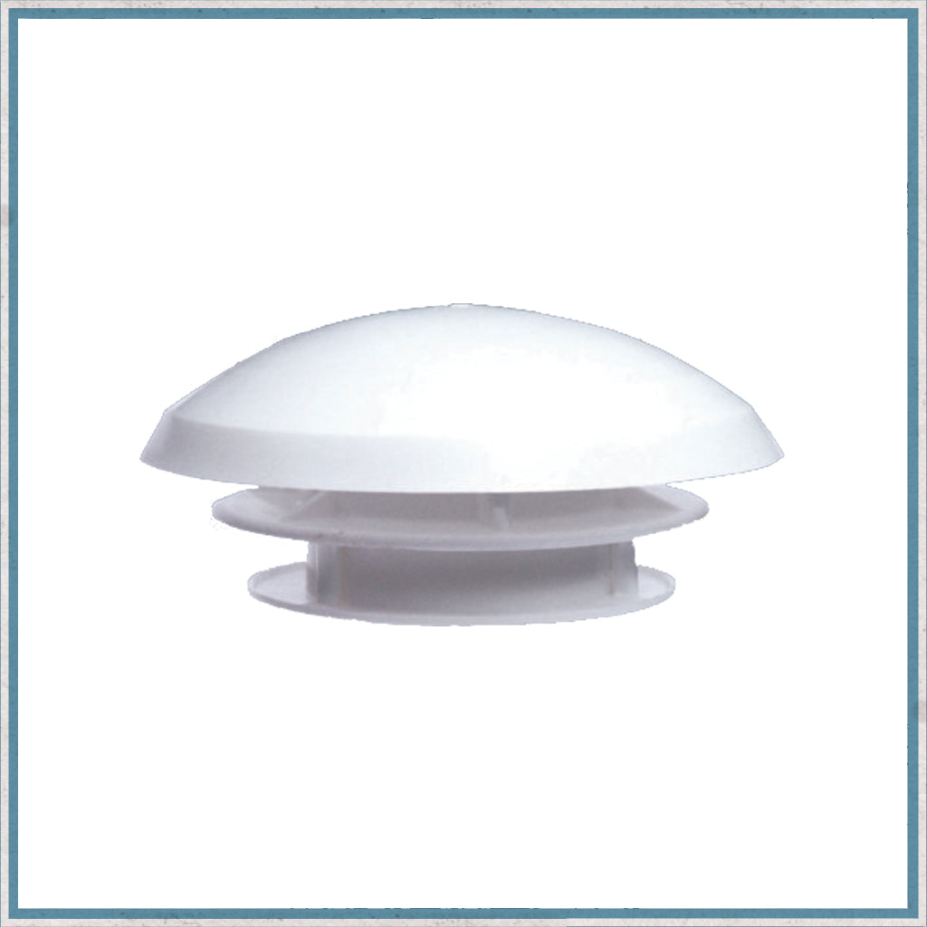 Mushroom Motorhome Roof Vent, aperture size 89mm diameter