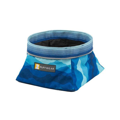 Ruffwear Quencher™ Dog Bowl with 2 Choices of Print