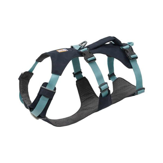 Ruffwear Flagline™ Dog Harness with Handle in Basalt Grey