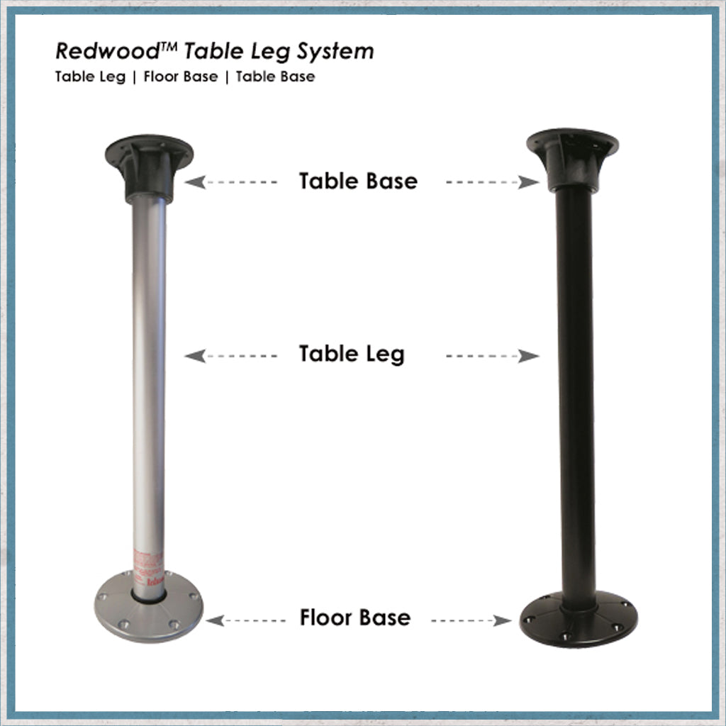 Redwood table leg set