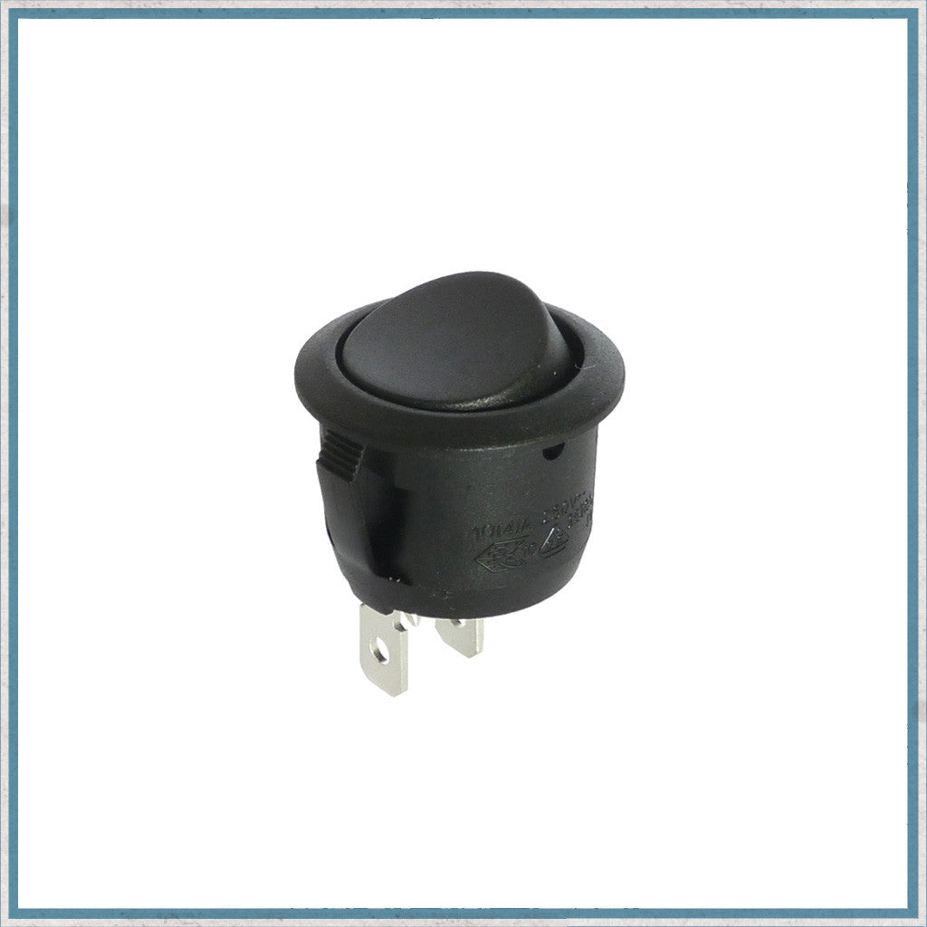 12V Round Rocker Switch-Camper Interiors