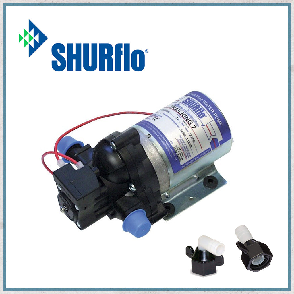 Shurlfo Trailer King 12v motorhome, caravan, RV water pump