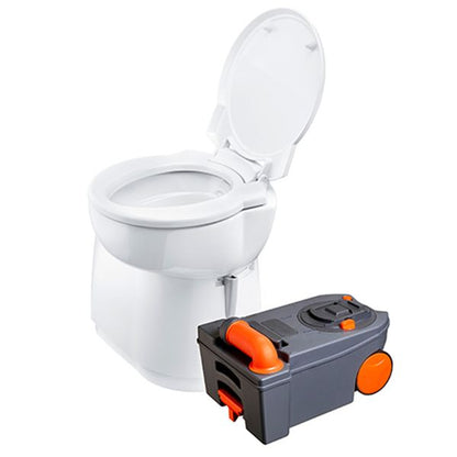 Thetford C263-S - Ceramic Bowl Cassette Toilet With No Rear Console