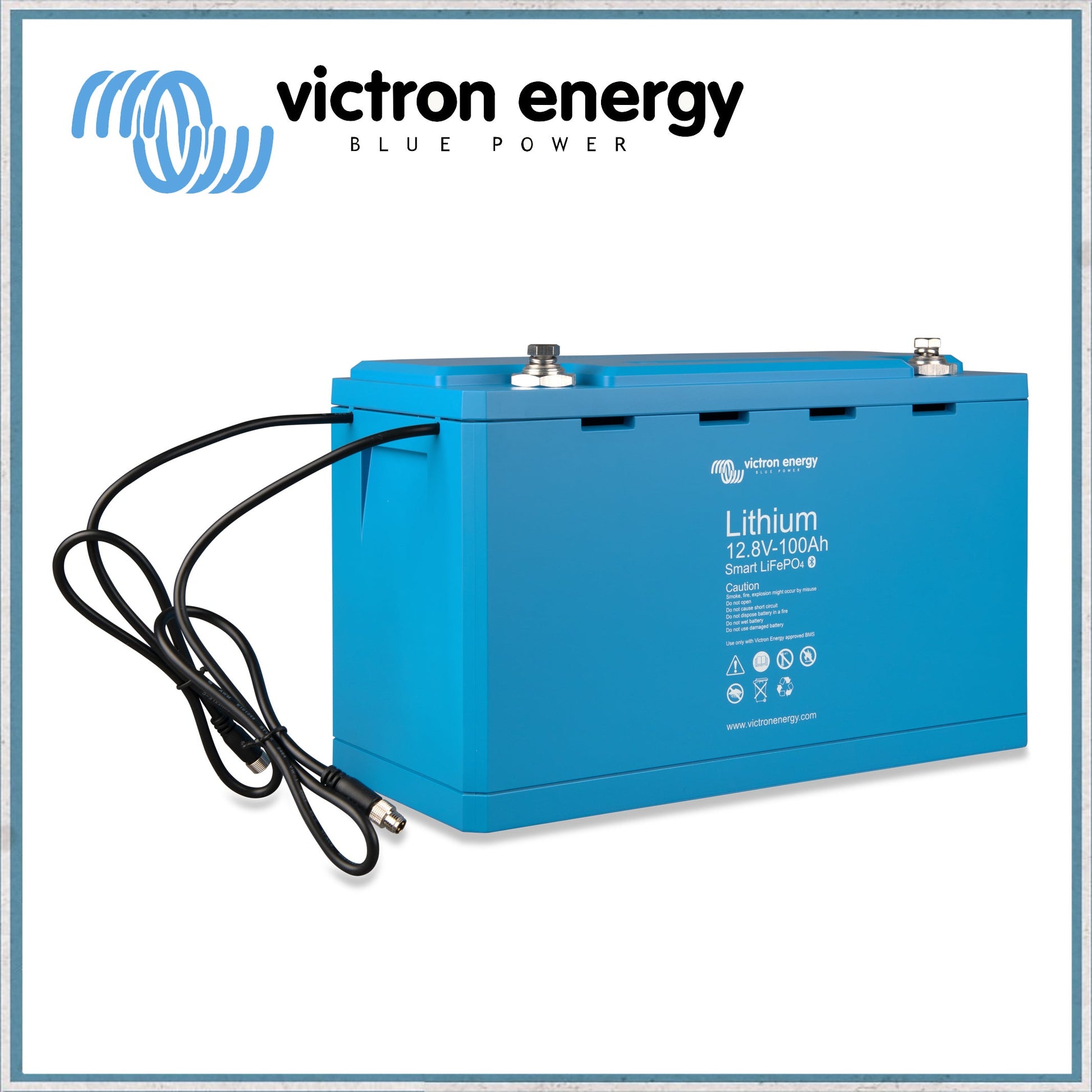 Victron Energy Smart Lithium LiFePO4 12V battery 100Ah