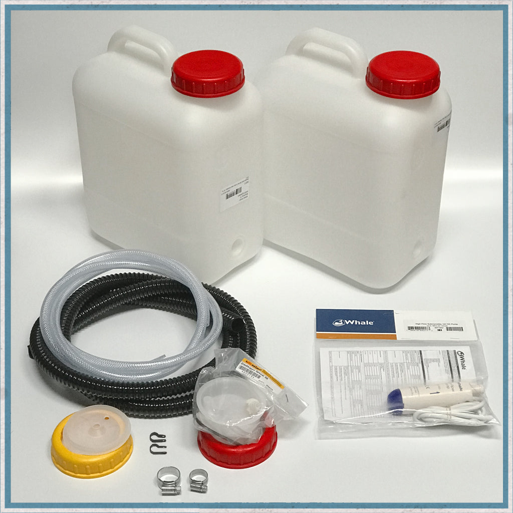 Plumbing Kits for Camper Van Sinks and Combination Units