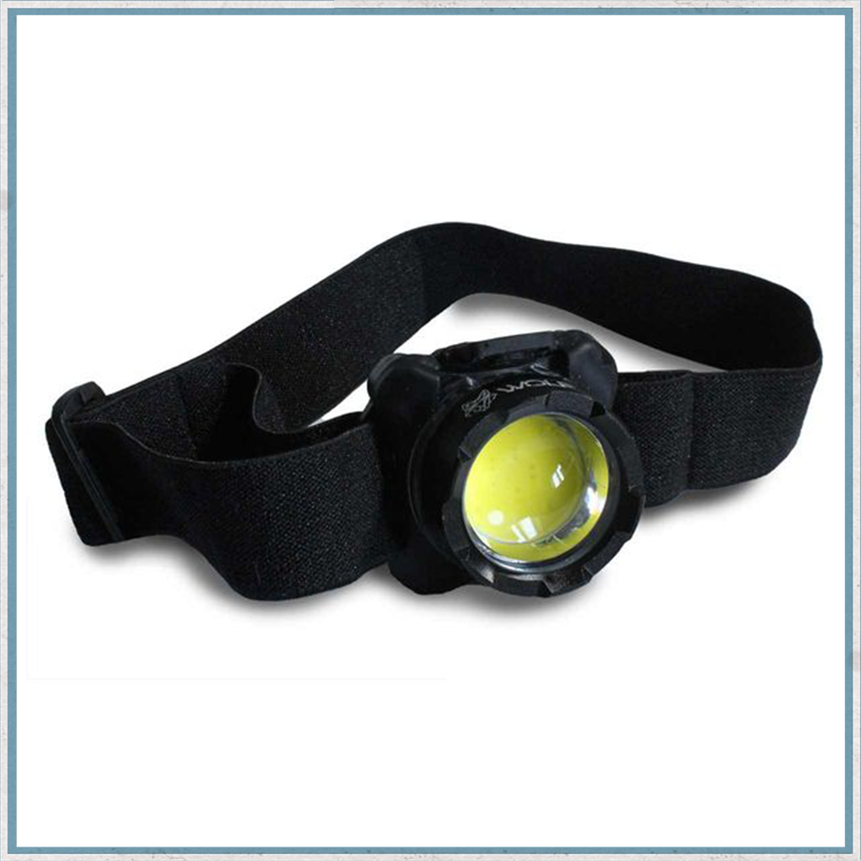 Wolf Outdoors VEX-150 Powerbeam LED Head Torch Rechargeable