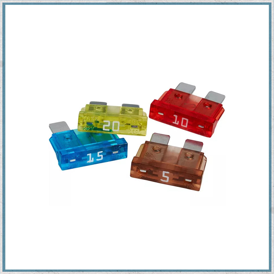 Mains Electric Parts - Blade Fuses 5amp / 10amp / 15amp / 20amp