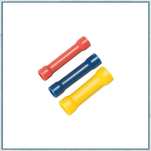 Crimp - Insulated Butt Connectors Red / Blue / Yellow