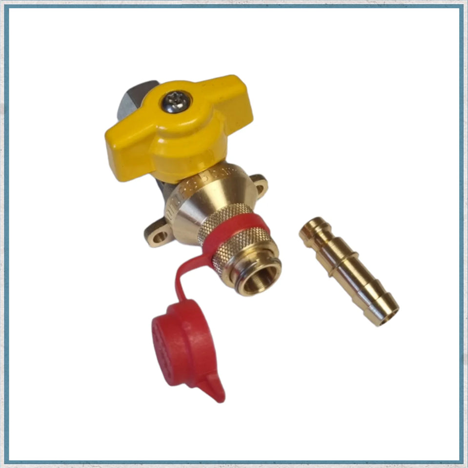 GOK Quick Acting BBQ Point With Isolation Valve